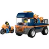 LEGO CITY 60491 Motorcycle Transporter