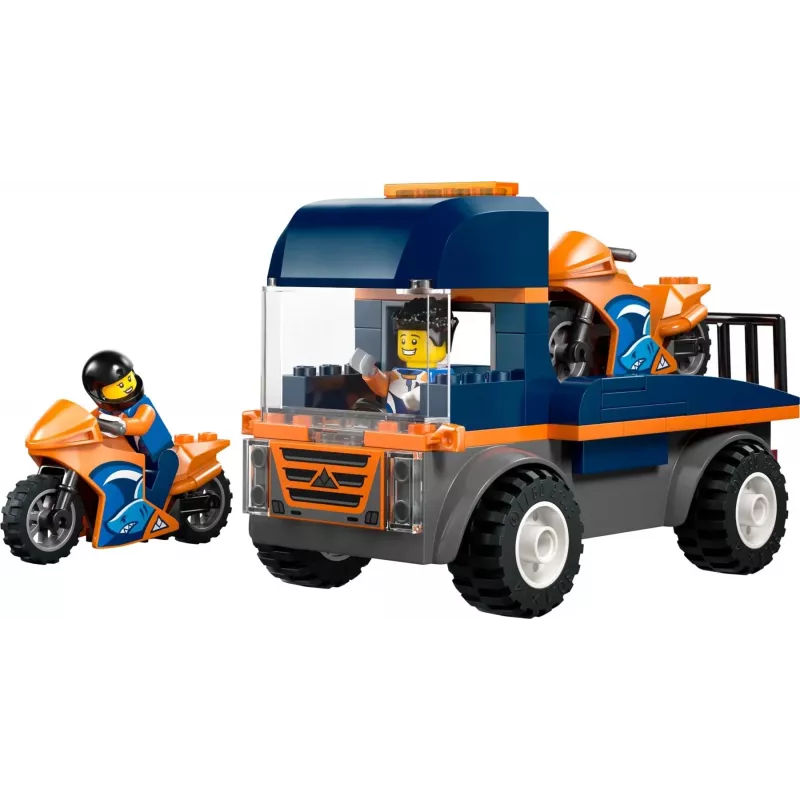 LEGO CITY 60491 Motorcycle Transporter