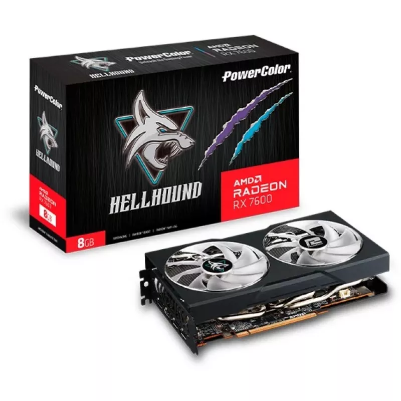Graphics Card AMD Radeon RX 7600 8 GB GDDR6