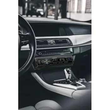 Car FM Radio Receiver PRIME3 CRA21 BT Bluetooth with FM Tuner and Bluetooth Connectivity