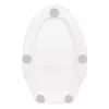 Potty Seat Jamara 460958 Black White Width 260mm Depth 410mm Height 450mm