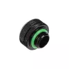 Fitting BitsPower BP-MBEML14 brass liquid-cooling connector, black, 14 mm