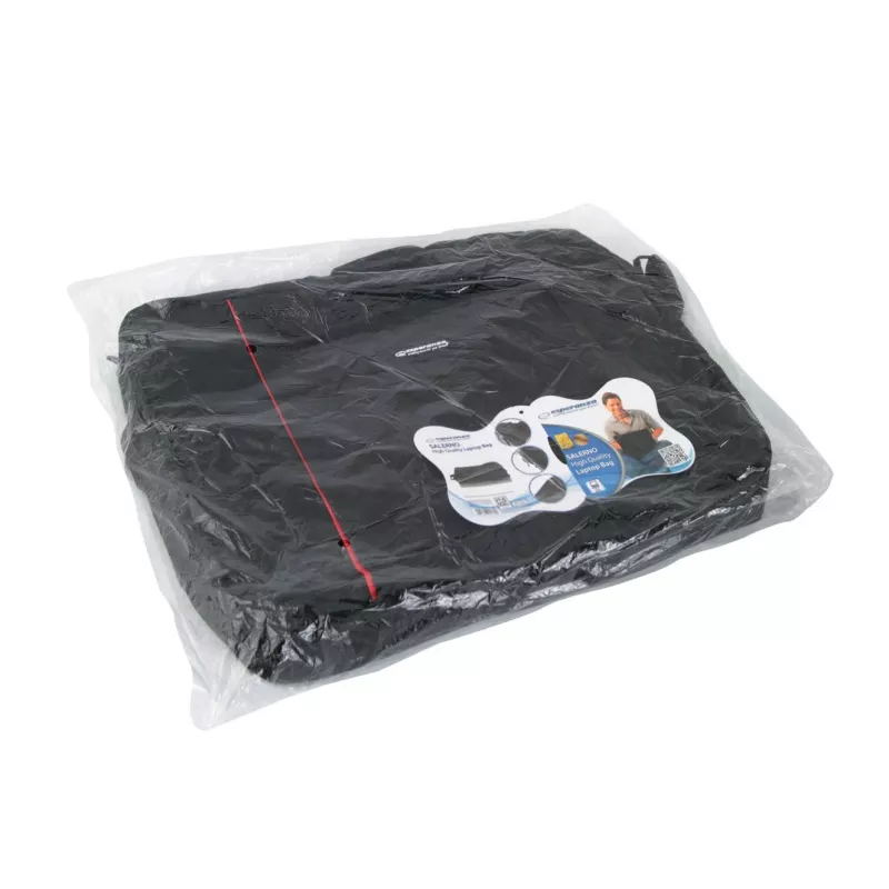 Esperanza SALERNO 39.6 cm (15.6) Toploader bag Black, Red