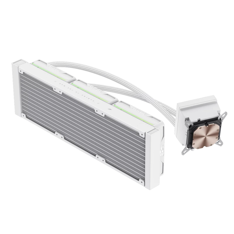 Gamemax | CPU Liquid cooler | HAILSTORM 360 LCD | White