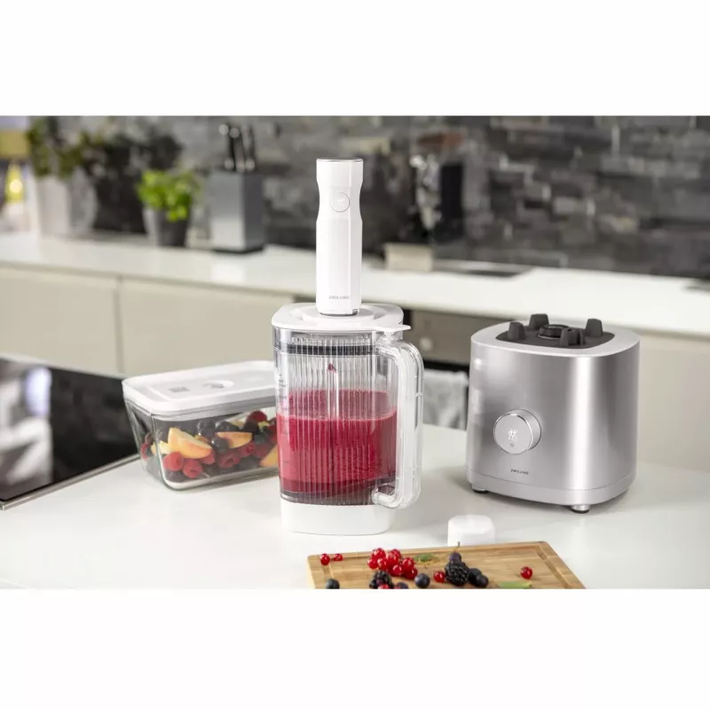 Vacuum sealer ZWILLING FRESH & SAVE White pump, battery 3.7V, MicroUSB charging, 190×50×50 mm, 330 g