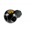 Metal quick-release fitting BitsPower BP-MBQR-C for computer liquid cooling, brass, black