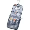 Travel toiletry bag DEUTER Wash Center II, compact organizer for toiletries, black
