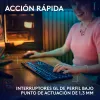 Wired mechanical gaming keyboard Logitech G915 X Black with RGB lighting