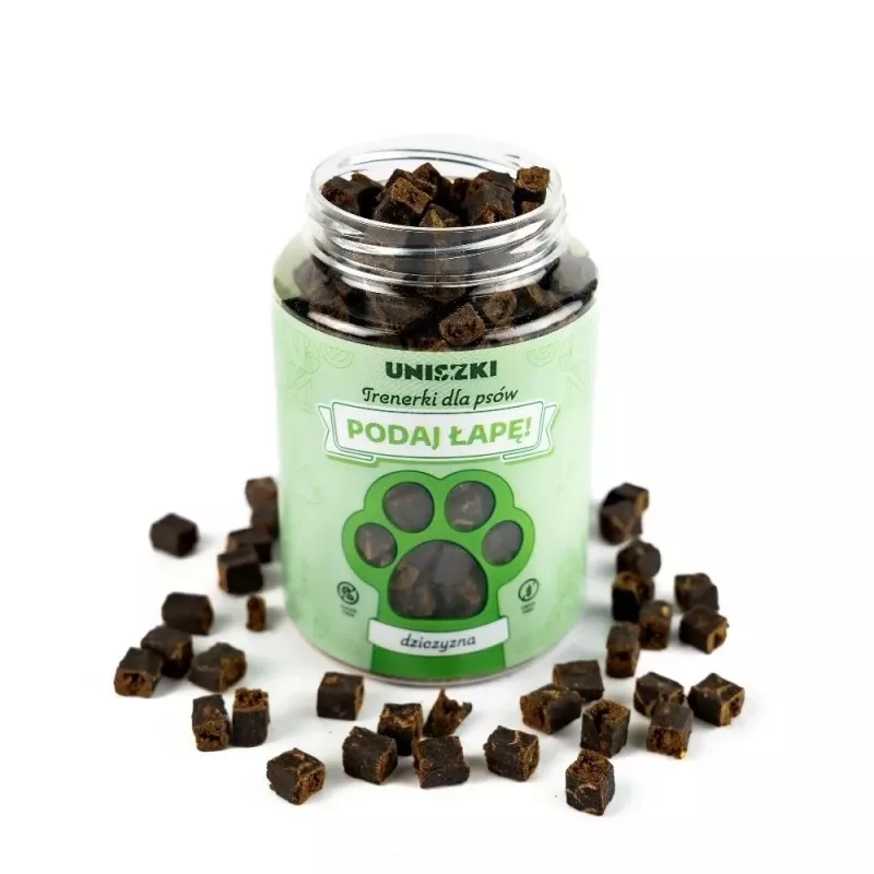 UNISZKI Podaj lape Treats Game Dog Treat, 210 g