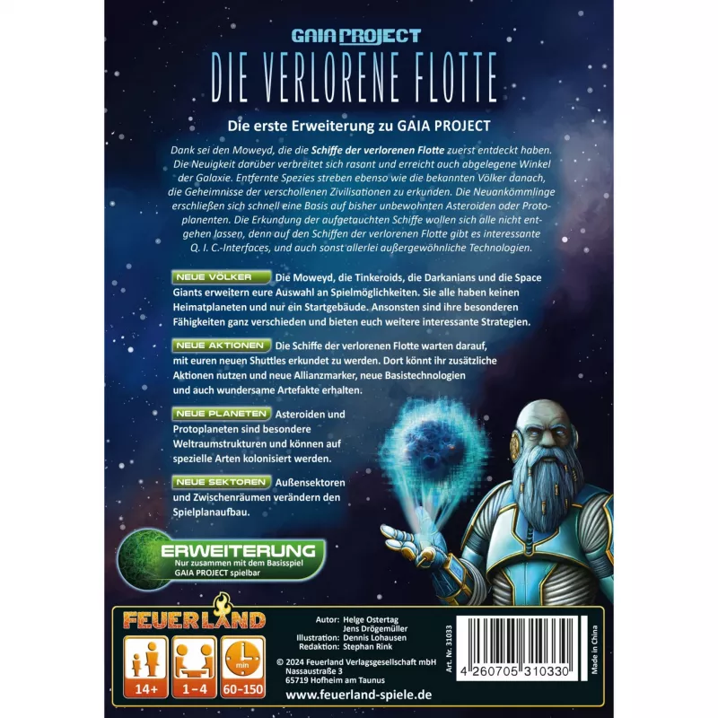 Gaia Project: The Lost Fleet, Board Game Expansion