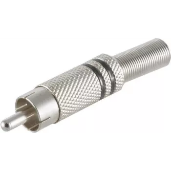 Cinch (RCA) connector ShiverPeaks 6 mm metal 52000-S