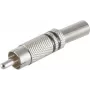 Cinch (RCA) connector ShiverPeaks 6 mm metal 52000-S