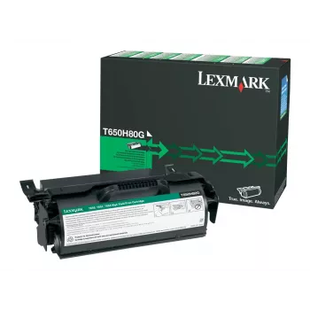 Toner Lexmark T650H80G 30000 pages Black