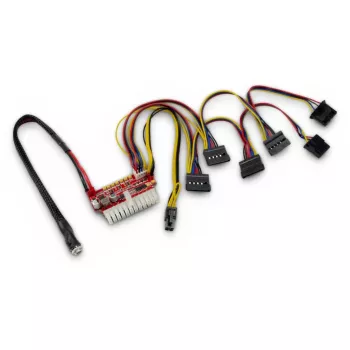 Power Supply Unit Inter-Tech 88882190 200W 20+4 pin ATX Black