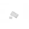 LANBERG RJ-45 wire connector PLU-6000 for Cat6 U/UTP cables, translucent/white, pack of 100
