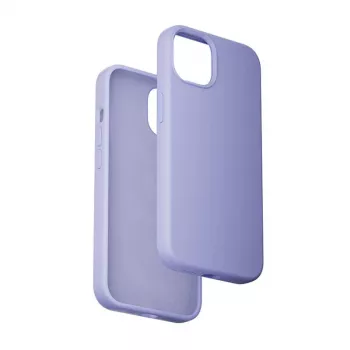 Phone silicone case Vention KUFV0-20 for iPhone 15 Plus, purple, soft-touch, lightweight