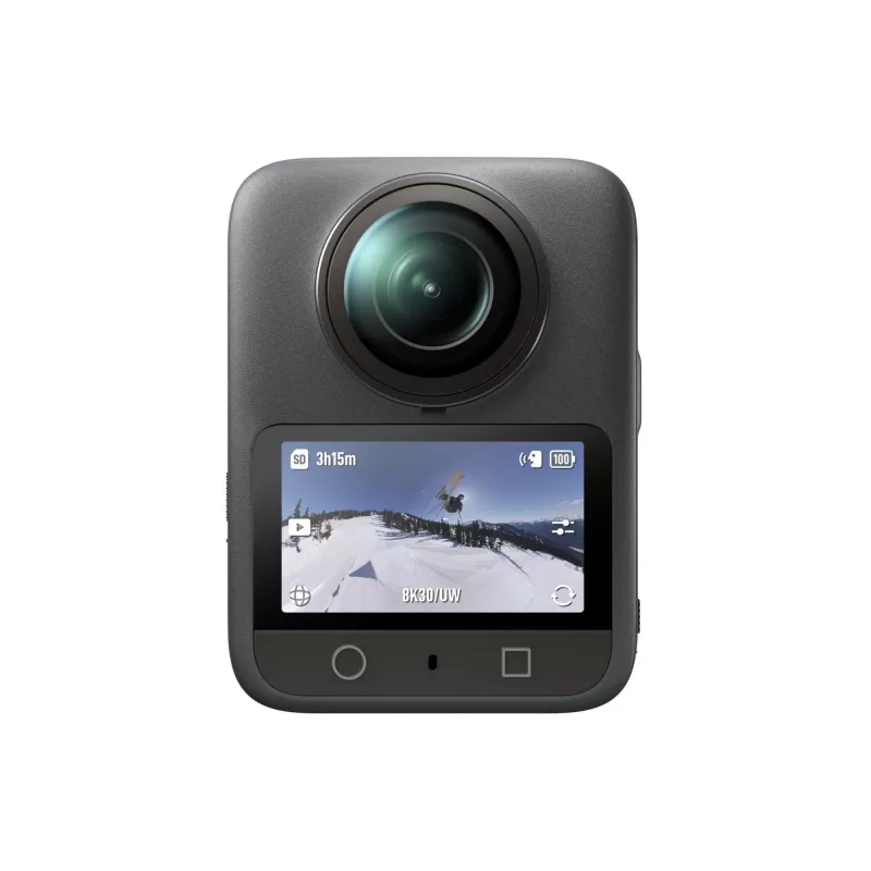 Action camera DJI Osmo 360 Standard Combo — 8K Ultra HD, 120 MP CMOS, 240 fps, electronic stabilization, 2 inch display, MicroSD, 183 g, black