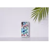 Phone case iKins for iPhone XS / iPhone X S – white poppin rock protective back cover