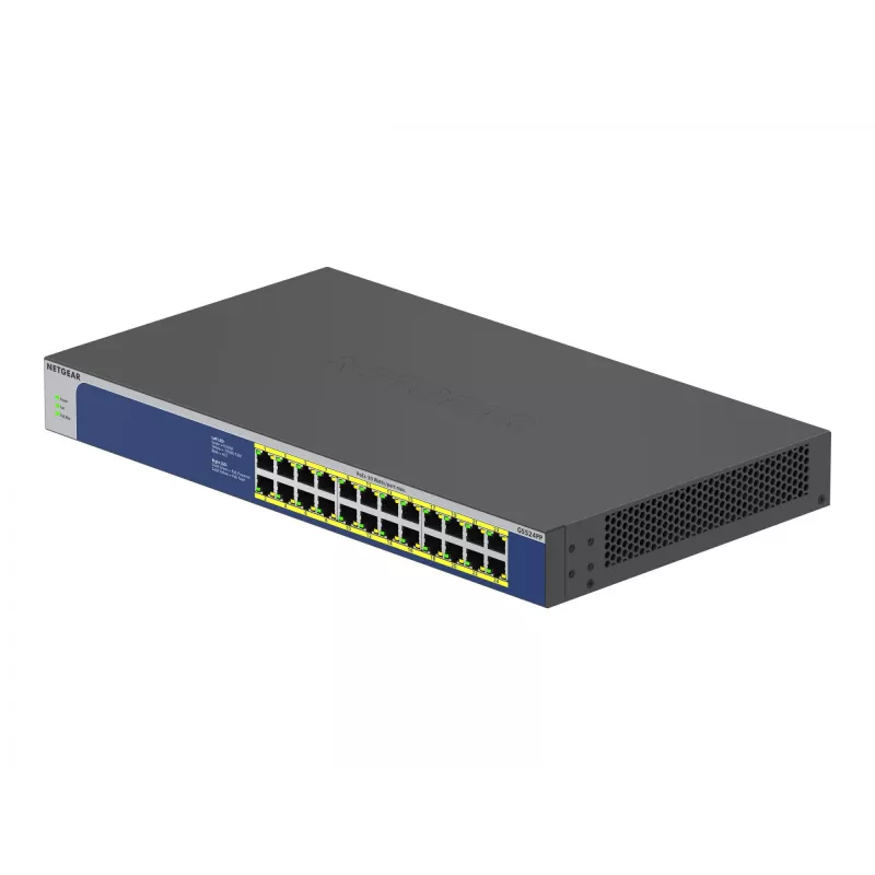NETGEAR GS524PP Unmanaged Gigabit Ethernet (10/100/1000) Power over Ethernet (PoE) Grey