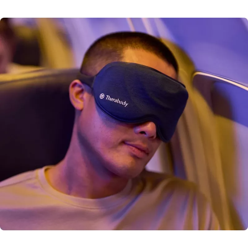 Therabody SleepMask massager Face Black, Blue