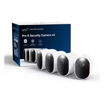 ARLO Pro 6 - 2025 Edition - Network Surveillance Camera - Outdoor Area, Indoor Area - weatherproof - Colour (day/night)