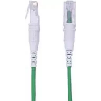 Patchsee ThePATCHCORD RJ45 Patch Cable Cat. 6A, U/UTP, extra-thin, Green, 2,4 m (TPC-SG-U/8)