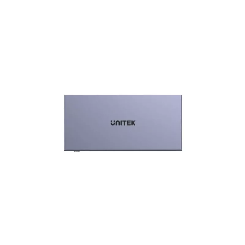 KVM switch Unitek V307A USB HDMI 2‑port 4K Ultra HD 3840x2160@60Hz HDCP 2.2, metal housing, grey