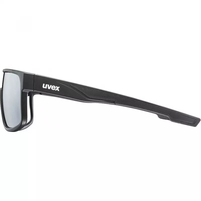 Multi‑sport glasses UVEX lgl 51 — full‑rim frame, black