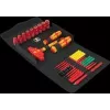 Mechanics Tool Set Wera 05006632001 25 Tools Red Yellow