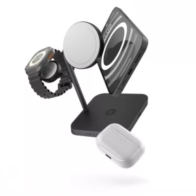 ZENS ZEAPDC01/00 mobile device charger Headphones, Smartphone, Smartwatch, Tablet Black AC Wireless charging Fast charging Indoor