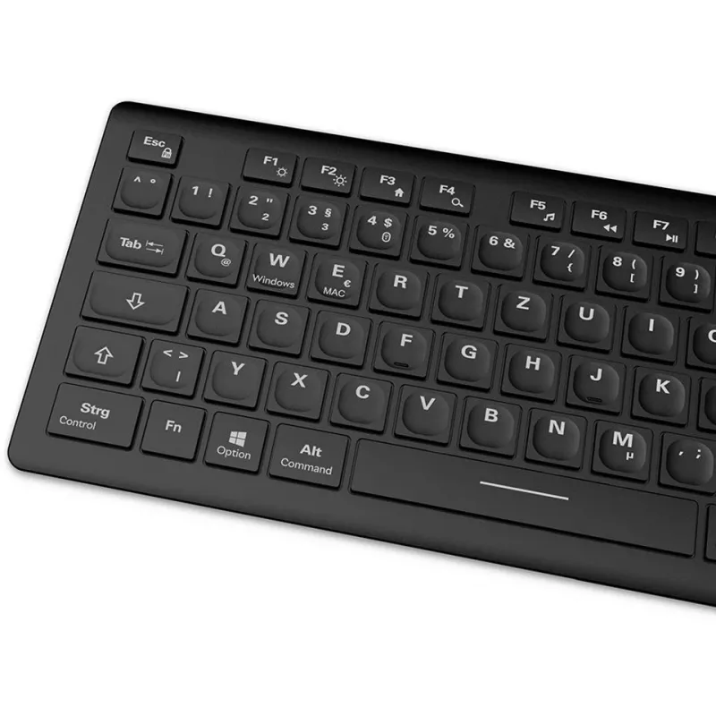 Sharkoon OfficePal K30W black DE-Layout Rubberdome