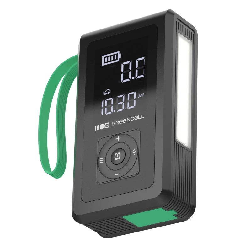 Green Cell PowerBoost Air Car Jump Starter with Compressor, 8000 mAh, 1000 A (CJSGC03)