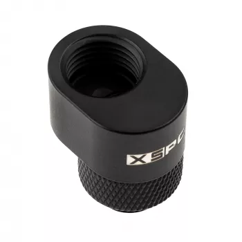 XSPC G1/4 Rotary 7mm Offset Fitting - matte black