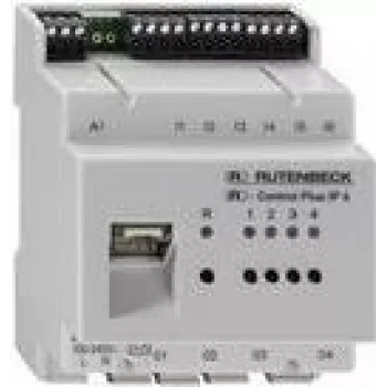 IP switch actuator Rutenbeck Control Plus IP 4 model 700802615 for networked switching