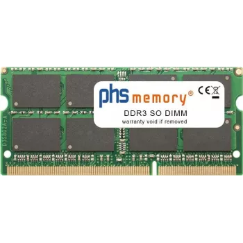 PHS-memory 16GB RAM Memory for Synology DiskStation DS218+ DDR3 SO DIMM 1600MHz PC3L-12800S (SP358283)