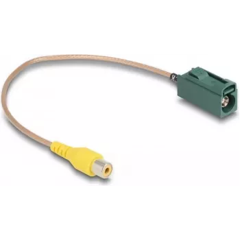 DeLOCK Cable FAKRA E jack to RCA jack RG-179 32 cm