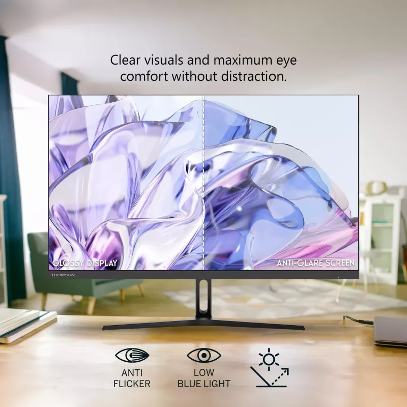 Monitor THOMSON M24FB2Y14 24 inch (61 cm) Full HD 1920x1080 VA LED, 14 ms, VESA, Black