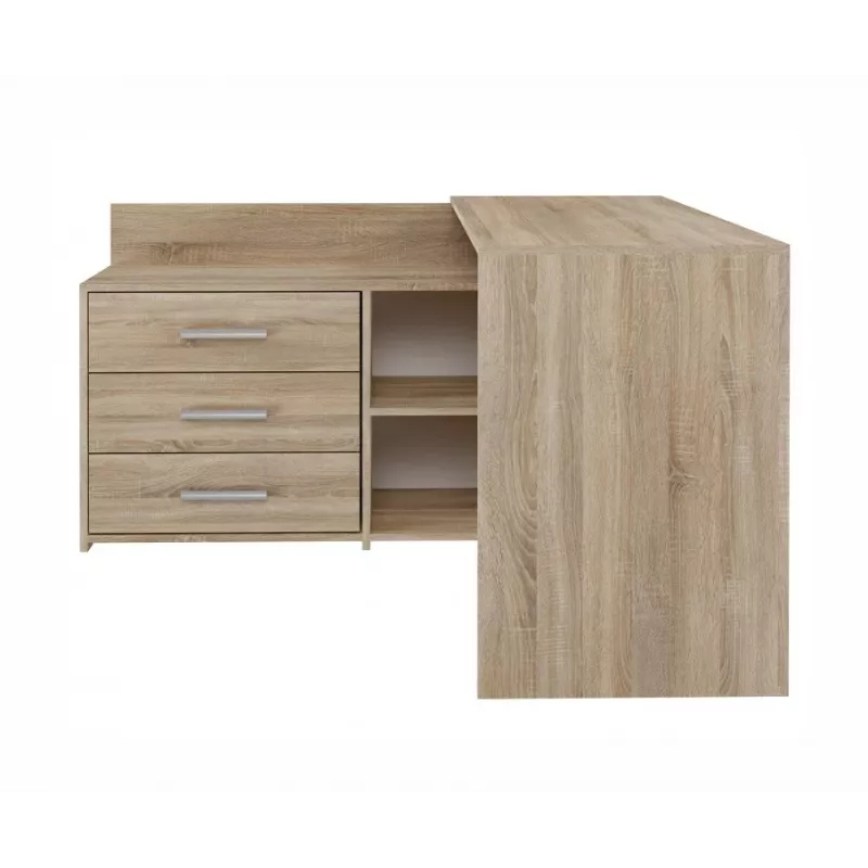 Topeshop DANY SONOMA KPL computer desk Oak colour