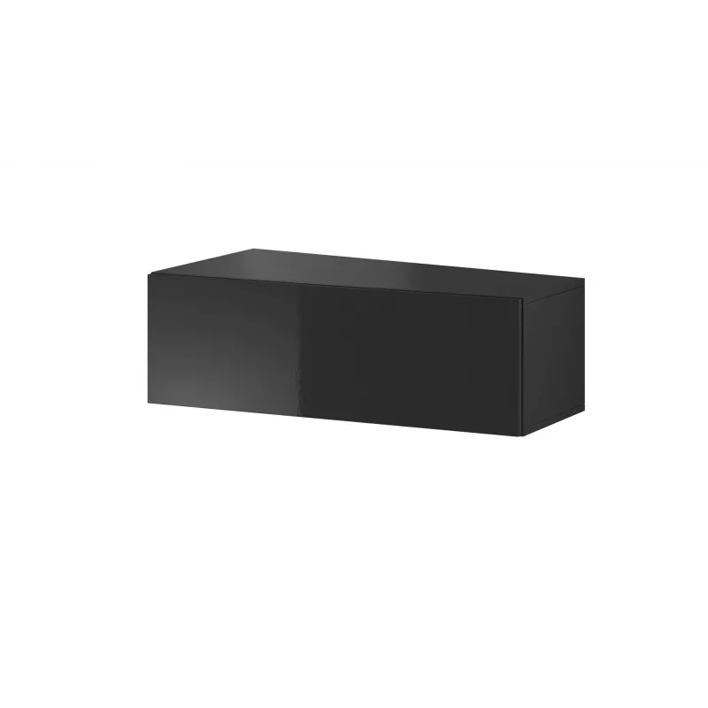 Cama Living room cabinet set VIGO SLANT 3 black/black gloss