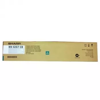 Sharp MX62GTCB toner cartridge 1 pc(s) Original Cyan