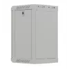 Lanberg WF11-3309-10S 9U Wall-Mount Rack Cabinet 10 inch 300x300 Grey Glass Door