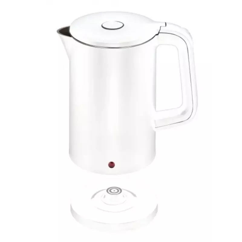 Electric kettle MPM 1.7 L 2200 W stainless steel housing, buttons, adjustable thermostat, safety lock