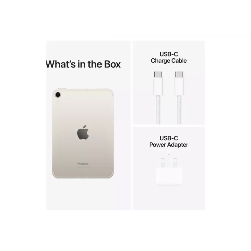 Tablet Apple iPad mini 5G 8.3 inch A17 Pro 512 GB iPadOS 18