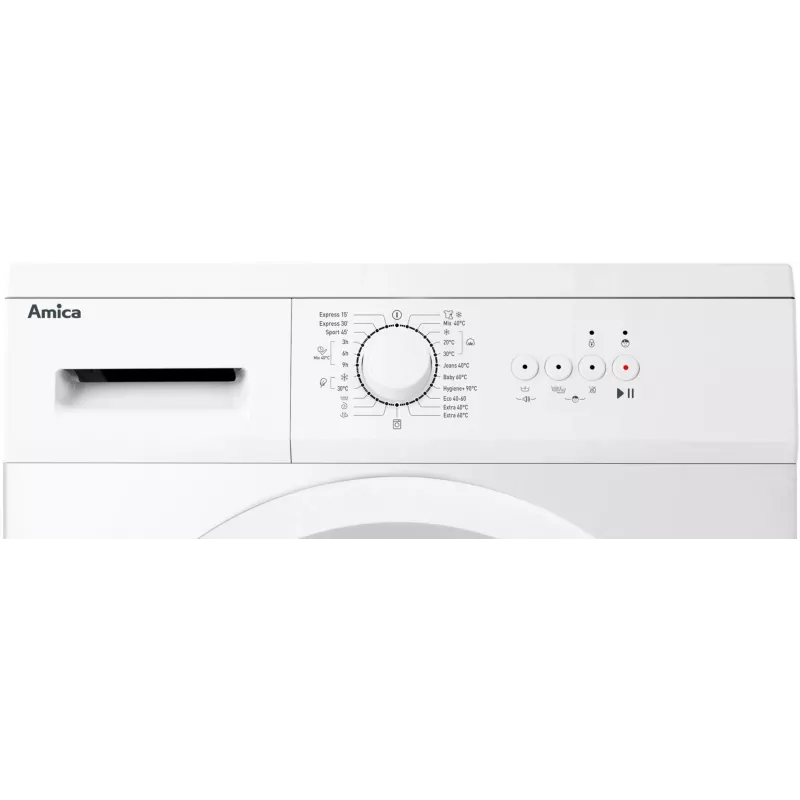 Amica washing machine »WA 461 022 / PPS 61002 W«, 6 Kg, 1000 rpm