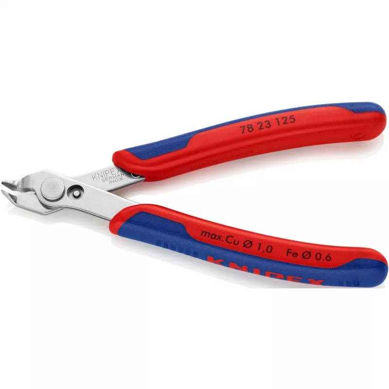 Knipex Super-Knips 78 23 125 electronics and precision mechanics cutting pliers without bevel 125 mm