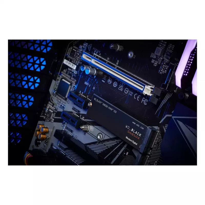 WD_BLACK SN850X NVMe SSD WDBB9G0010BNC - SSD - 1 TB - Internal - M.2 2280 - PCIe 4.0 (NVMe) - Black