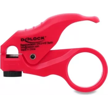 Stripping tool for network cables DELOCK 90996, red
