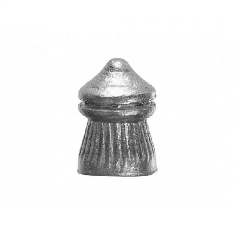 Gun pellets Umarex Intruder Pointed Ribbed 4.5 mm, lead diabolo, 0.52 g, 500 pcs, threaded-barrel