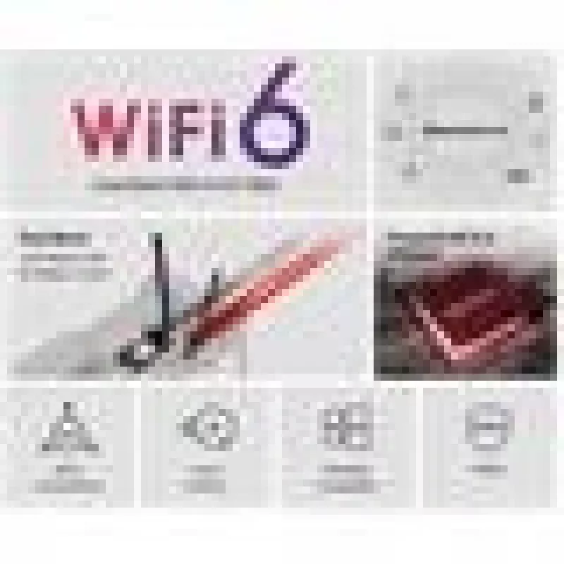 Wireless USB Adapter MERCUSYS MA70XE AX1800 with Bluetooth 5.4 — Wi‑Fi 6 (AX1800)