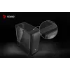PC Case SAVIO Noctis Flow — Cube Mini‑ITX/Micro‑ATX/ATX, 3x120mm front, 1x120mm rear, 2x3.5 inch + 3x2.5 inch bays, tempered glass